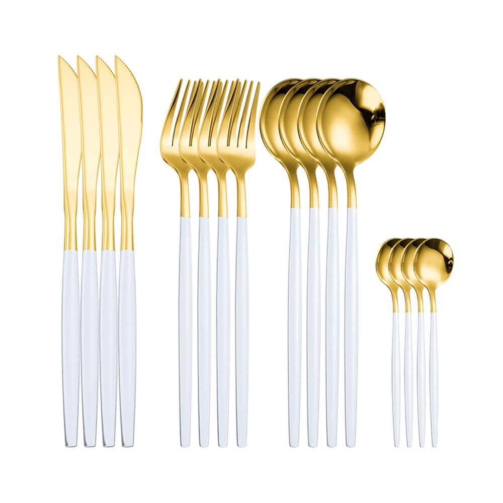 whitegold 16pcs