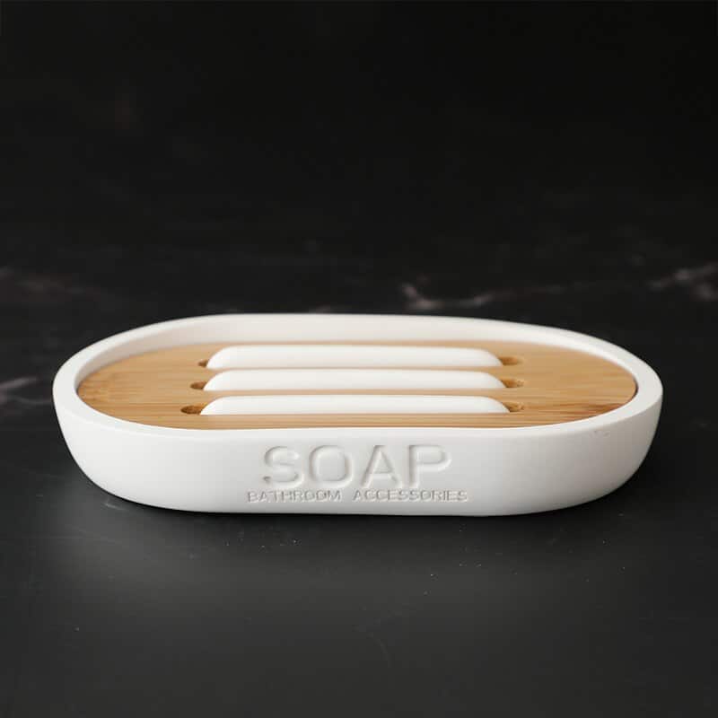 soap dish-white W