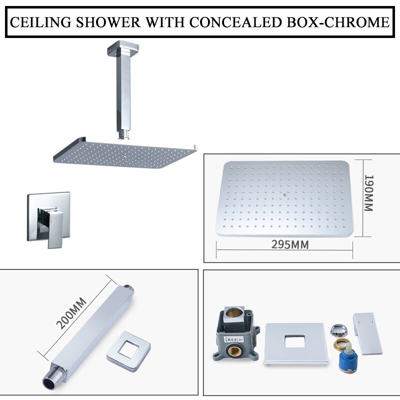 Box Valve Top Chrome