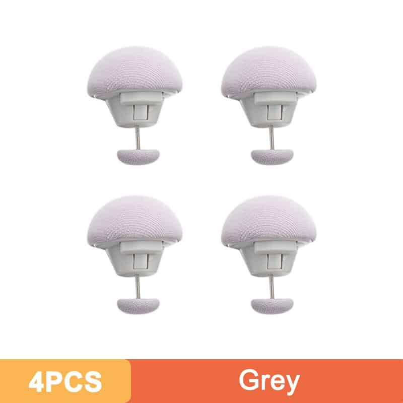 4pcs Gray