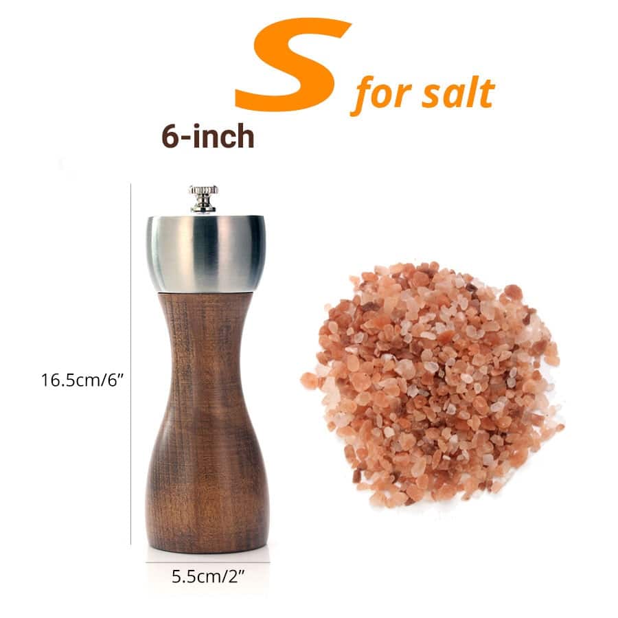 6 inch for salt