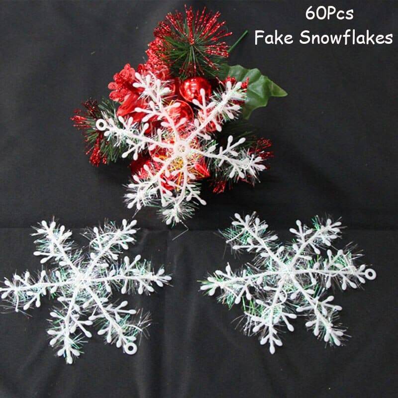 60pcs Snowflake