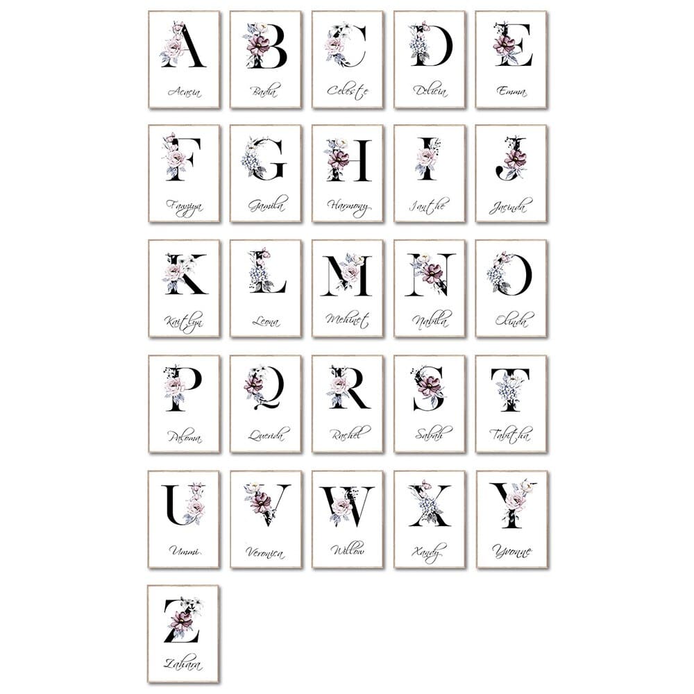 Your Letters--A to Z