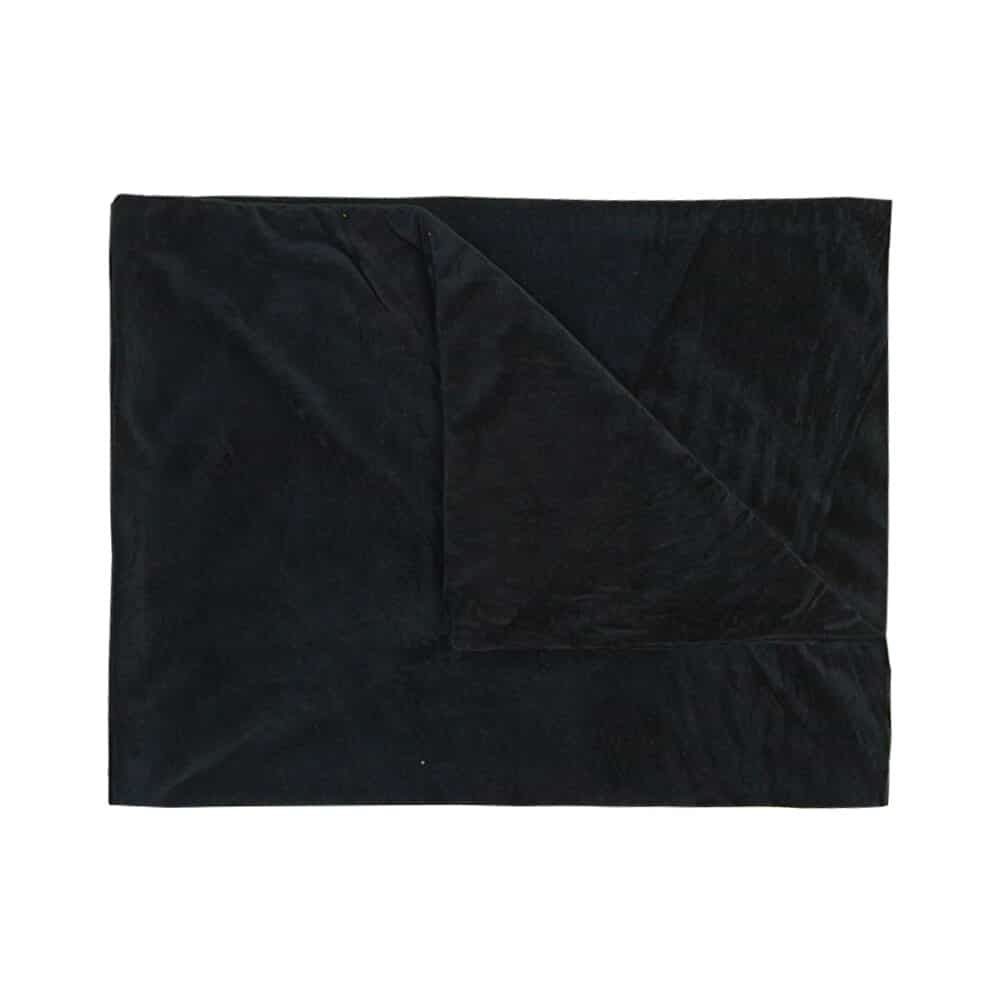 Black pillow case