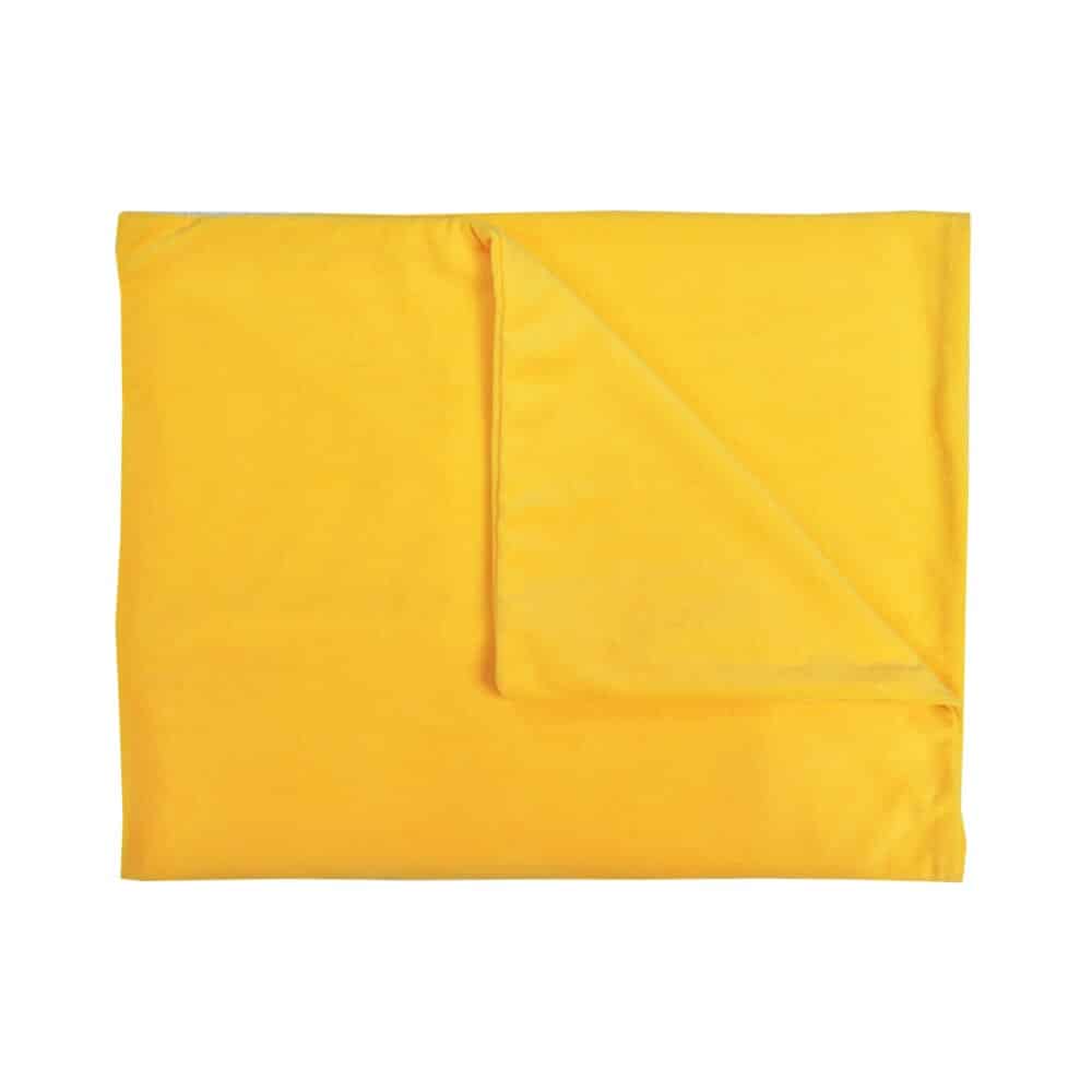 Yellow pillow case