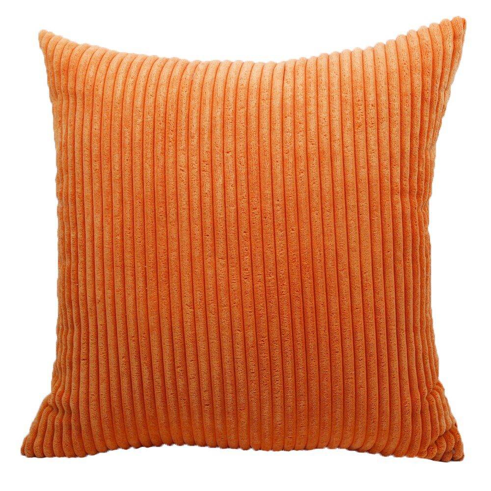 Orange pillow case