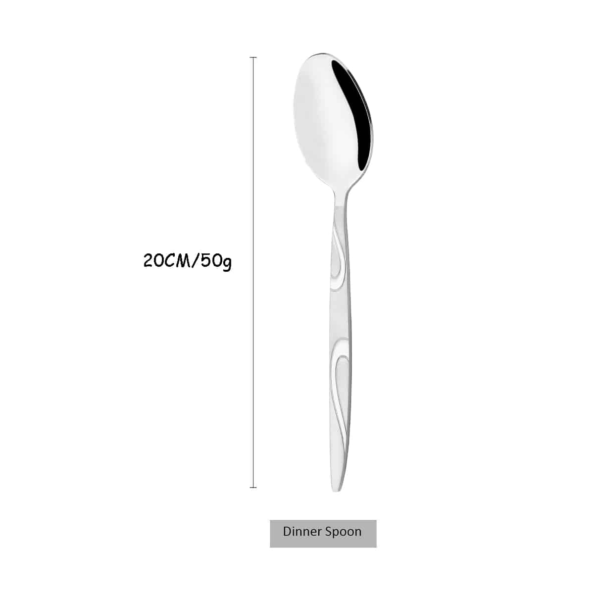 1Pcs Dinner Spoon