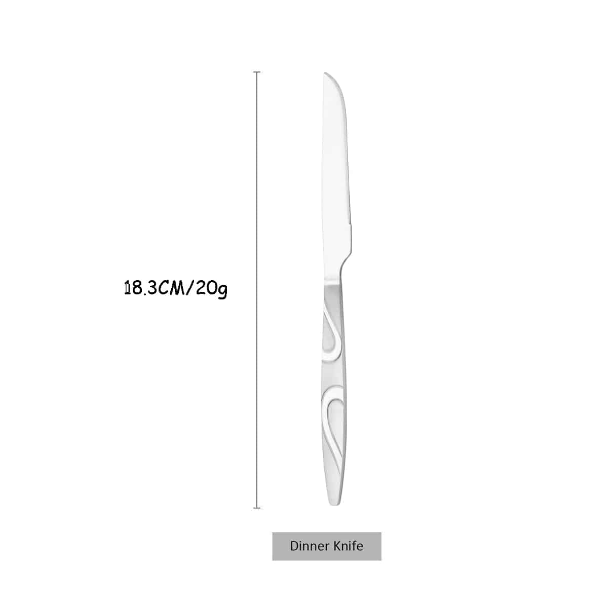 1Pcs Dinner Knife