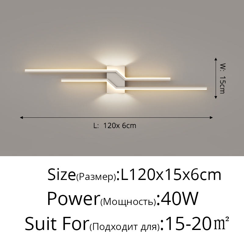 B White 120cm