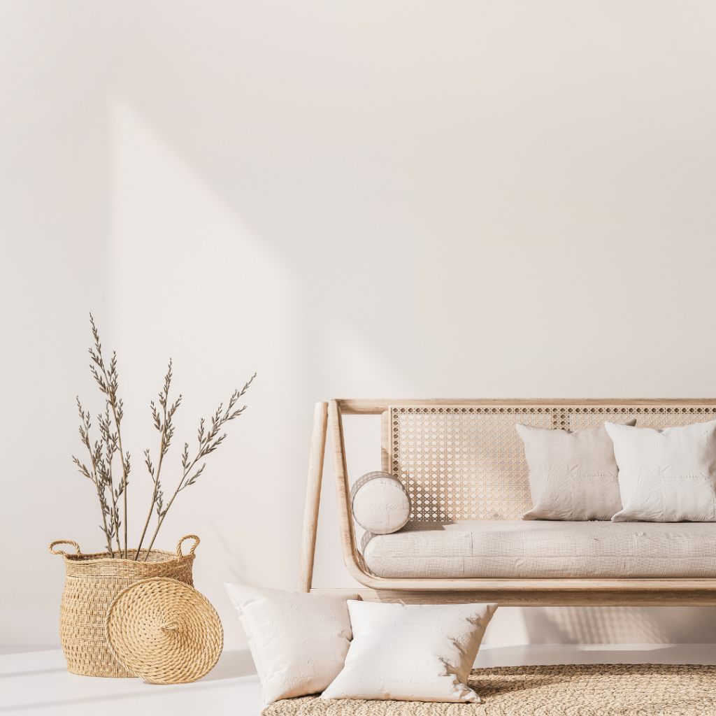 Neutral Minimalist Home Decor Ideas Instagram Post