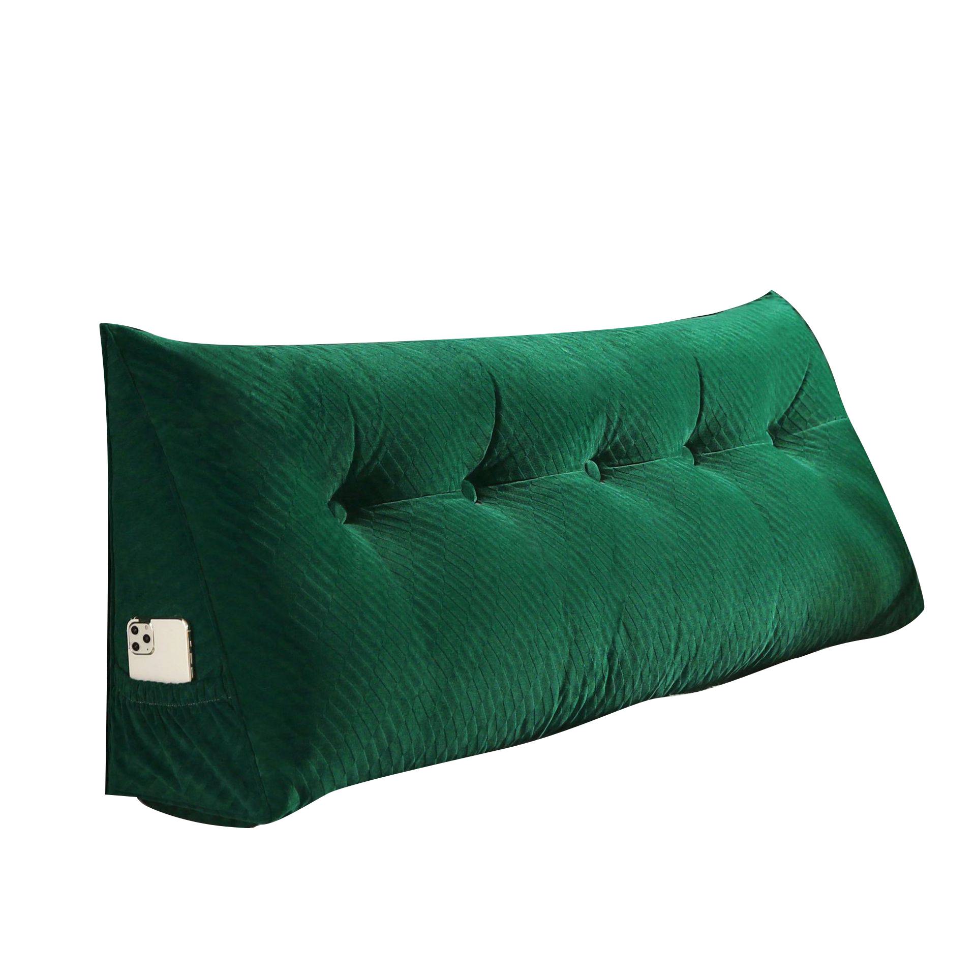 green cushion