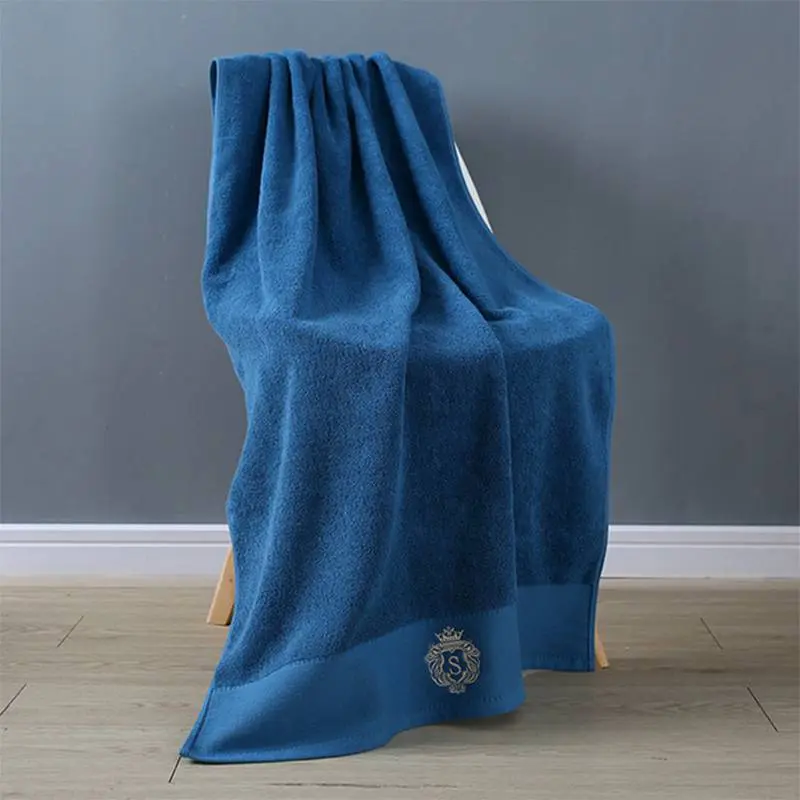 The blue of the S