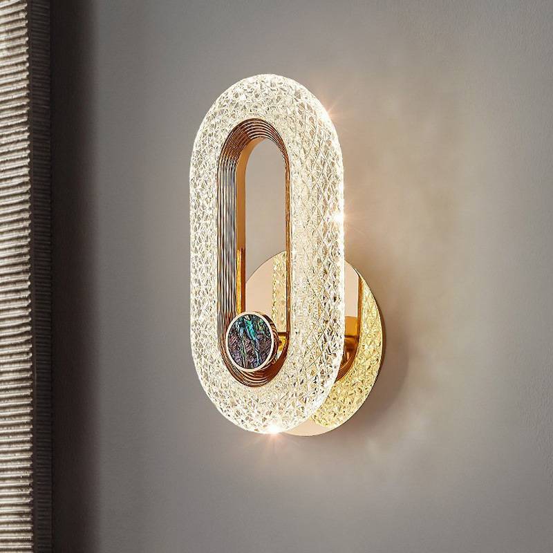 B Oval wall light