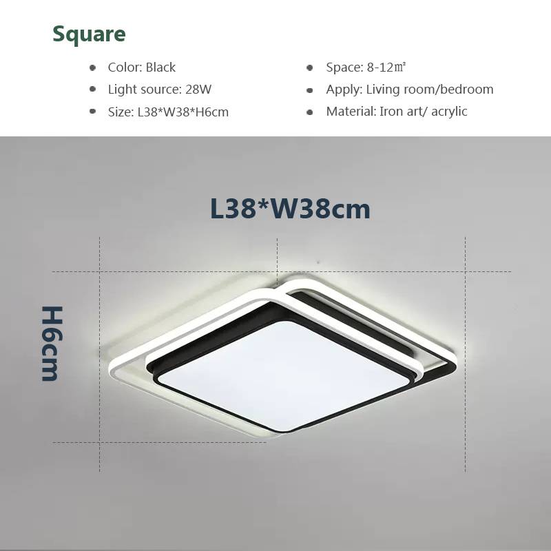 Square 38cm